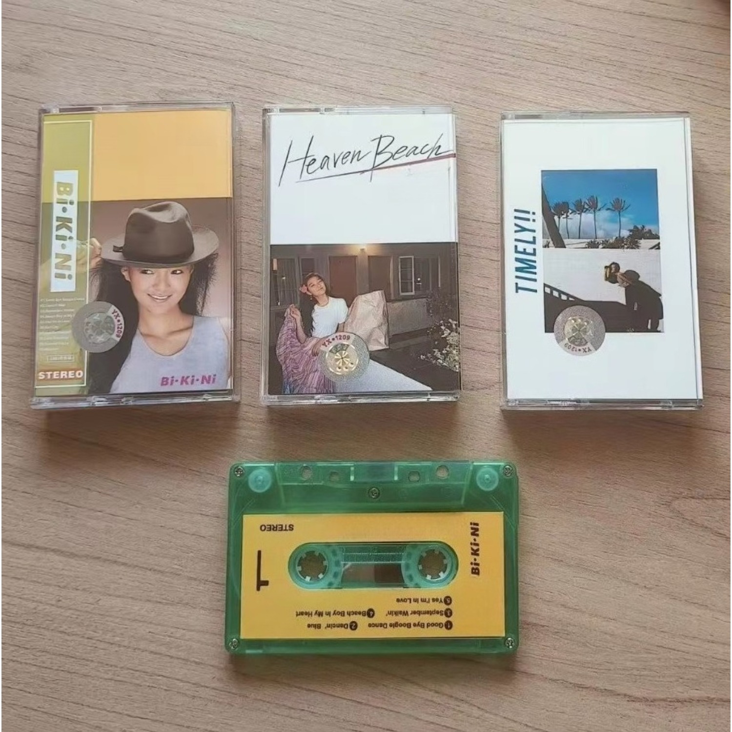 Vintage Collectibles - Retro‑Japanese Urban‑Pop Music Cassette Tape Cheerful