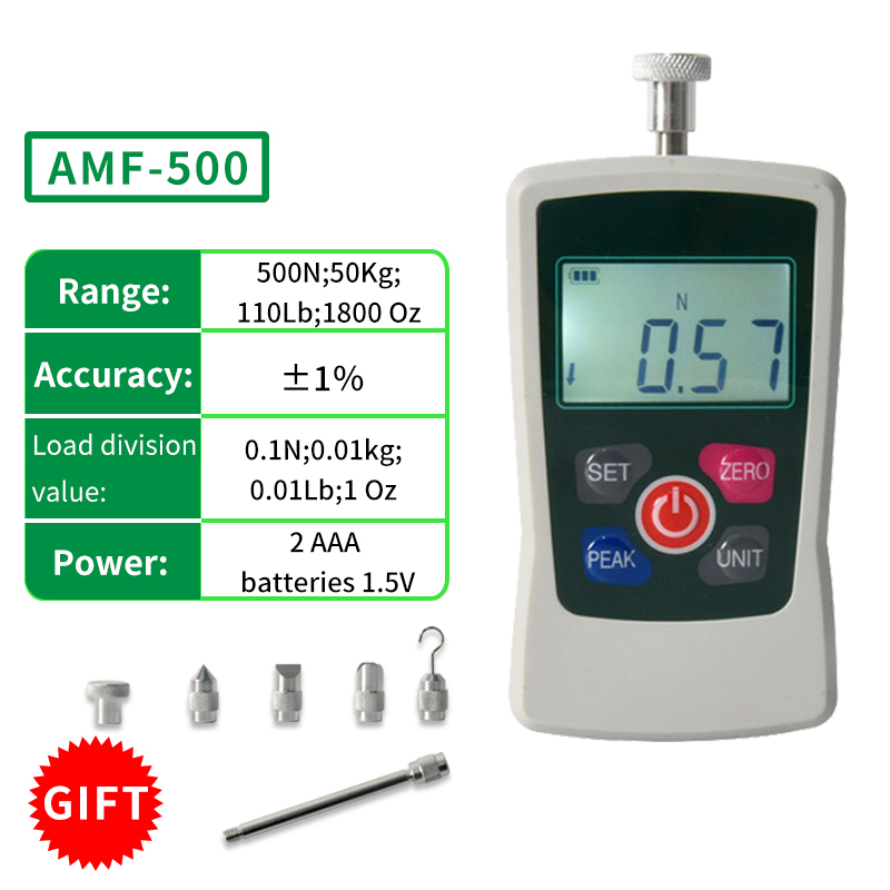 AMF-500 50KG 110Lb 1800Oz Digi - đánh giá và giá Analog Meter Gauge