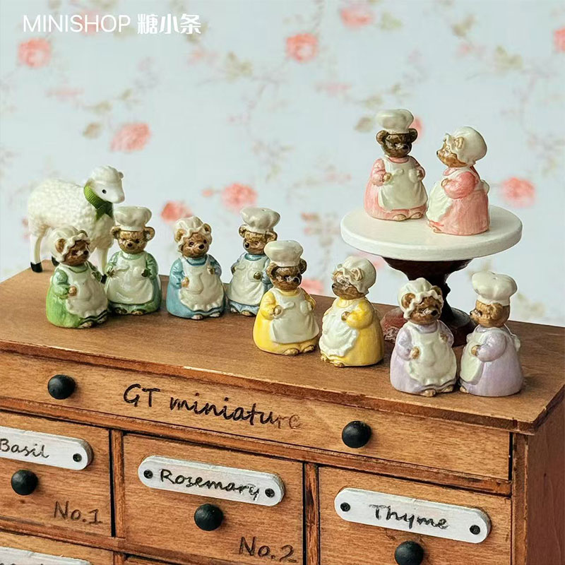 1:6 1:12 Miniature Vintage Bea - đánh giá và giá Vintage Toy Collector