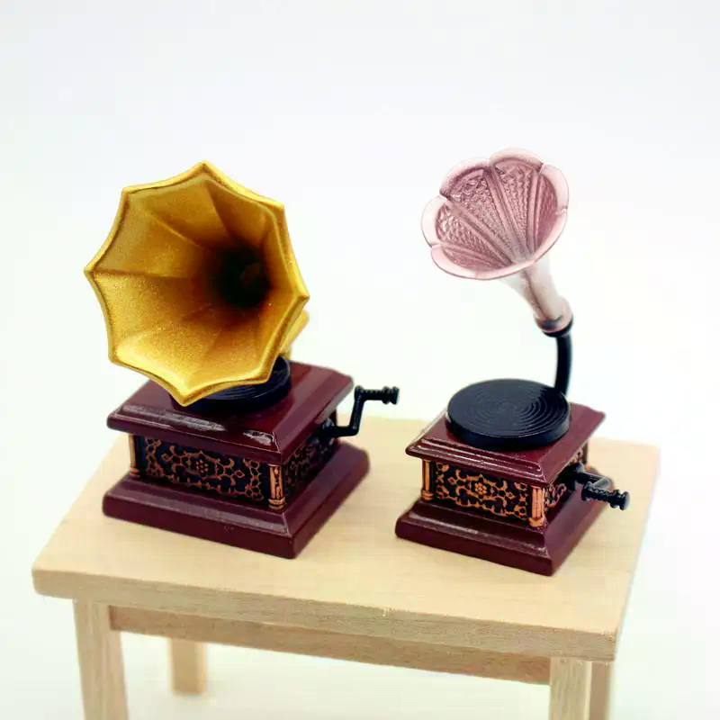 Dollhouse Vintage Phonograph M - đánh giá và giá Vintage Toy Collector