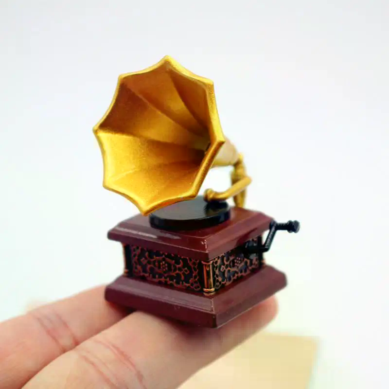 Dollhouse Vintage Phonograph M - đánh giá và giá Vintage Toy Collector