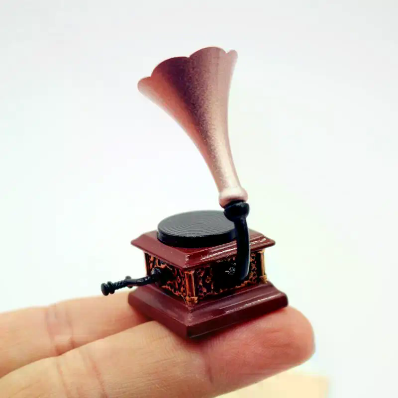 Dollhouse Vintage Phonograph M - đánh giá và giá Vintage Toy Collector